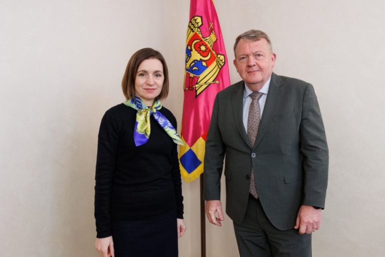 Președinta Maia Sandu s-a întâlnit cu ministrul danez de Externe
