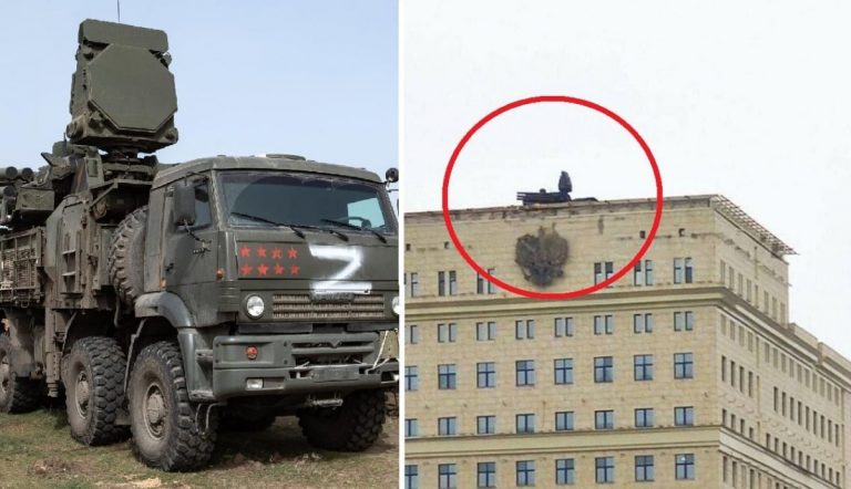 Kremlinul ‘tace mâlc’ în legătură cu presupusele sisteme antiaeriene Panţîr-S1 instalate pe acoperişuri din Moscova