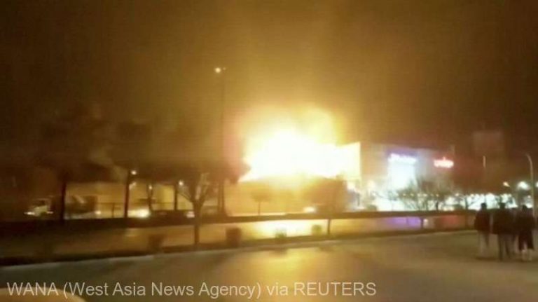 Explozie și incendiu la un reactor chimic din Iran; cel puțin nouă răniți