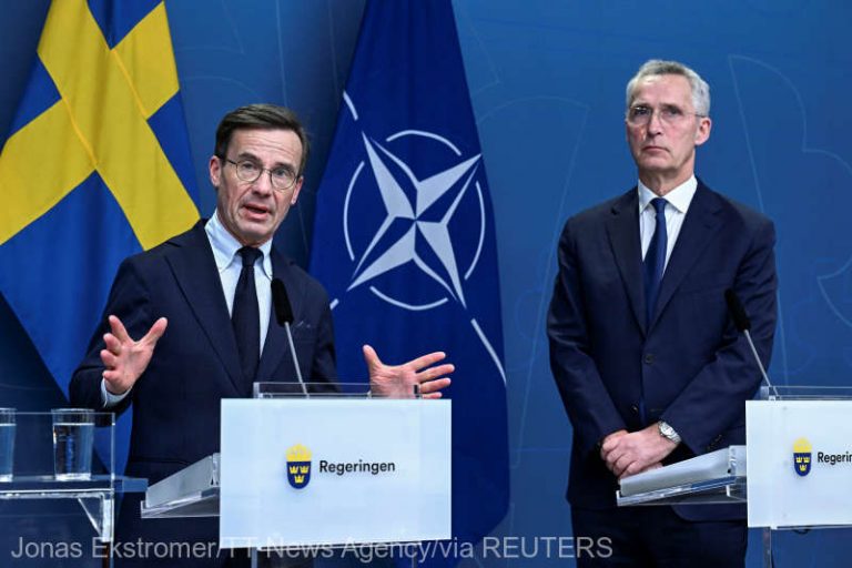 Stoltenberg salută reluarea negocierilor cu Turcia privind aderarea Suediei şi a Finlandei
