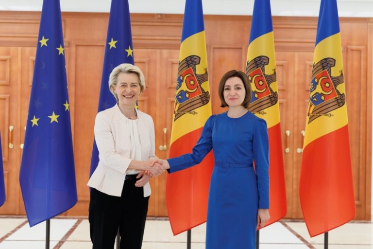 Maia Sandu a avut astăzi o convorbire la telefon cu Președinta Comisiei Europene, Ursula von der Leyen