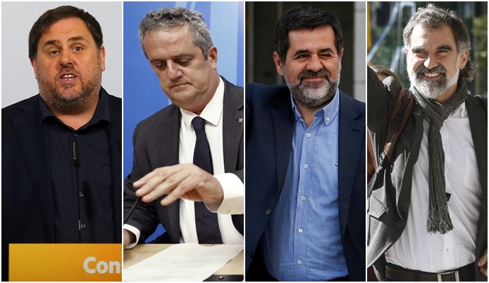 Parchetul spaniol cere ani grei de închisoare pentru liderii secesionişti din Catalonia