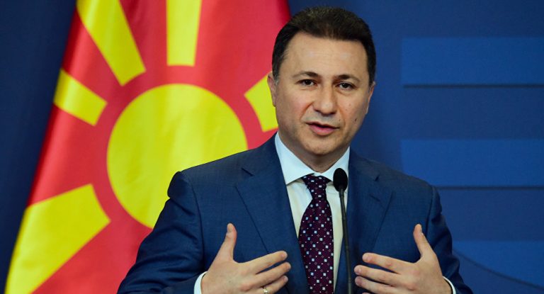Fostul premier macedonean Nikola Gruevski a cerut ‘azil politic’ autorităţilor ungare
