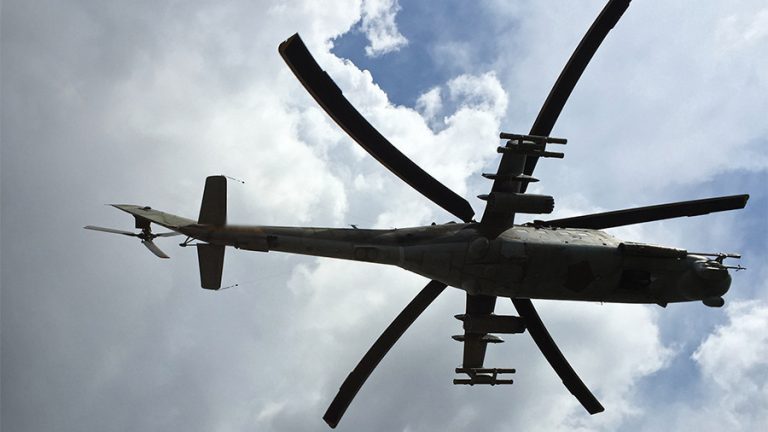 Macedonia de Nord donează Ucrainei 12 elicoptere sovietice MI-24
