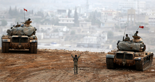 Turcia îşi extinde operaţiunea Scutul Eufratului în nordul Siriei