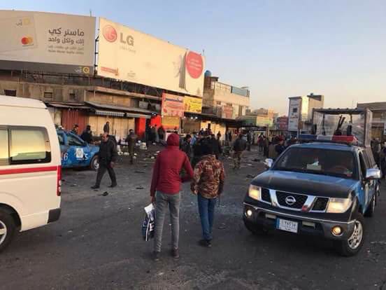 UPDATE.Dublu atac terorist în Bagdad. Cel puţin 31 de morţi – FOTO/VIDEO