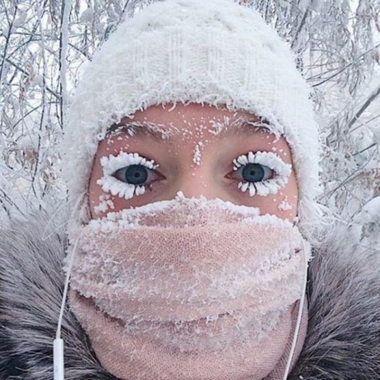 Nou record de frig în Rusia. Cum este să ieşi la -60 de grade Celsius?