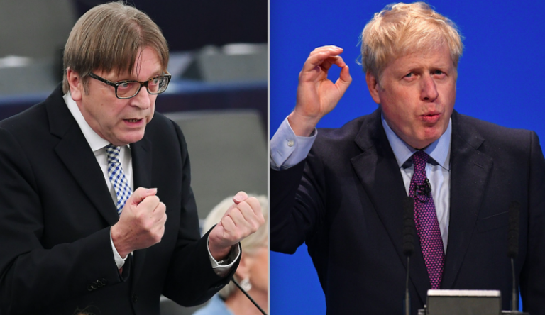 Guy Verhofstadt îl acuză pe Boris Johnson de ‘dezinformare’