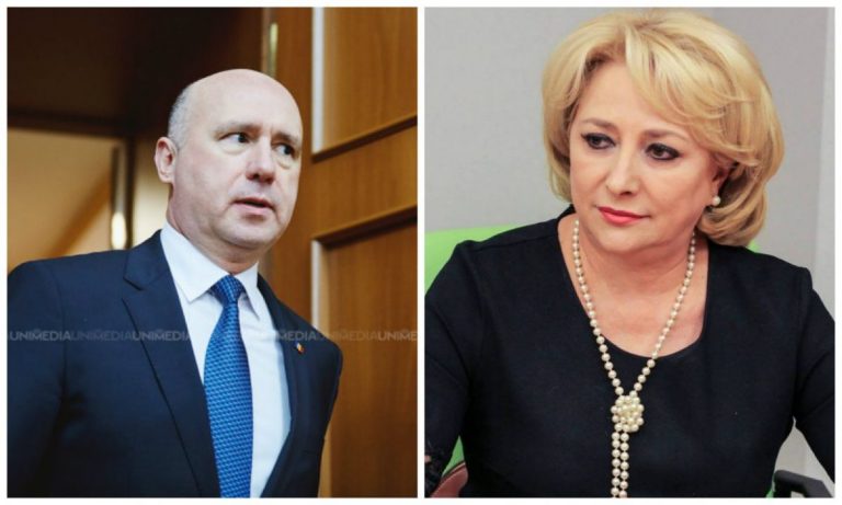 Dăncilă s-a întâlnit la Chişinău cu premierul R.Moldova