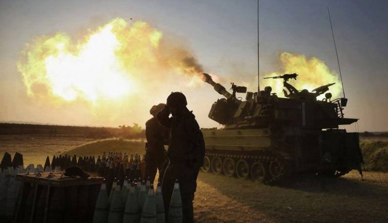 Israelul bombardează poziţiile Hamas din Fâşia Gaza