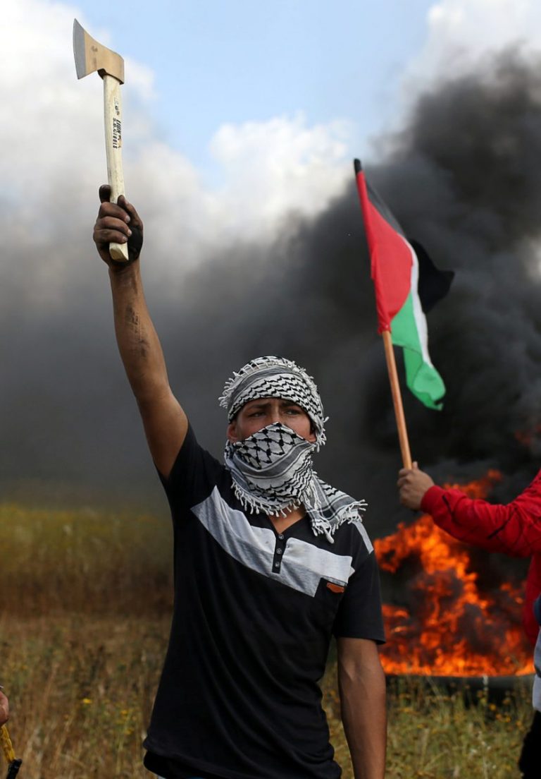 Mii de palestinieni protestează din nou la frontiera cu Israelul – VIDEO