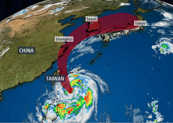 Taiwan se pregătește de taifun! Școlile au fost închise, zborurile au fost anulate