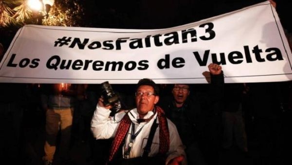 Apar primele imagini cu jurnaliștii răpiți în Columbia – VIDEO