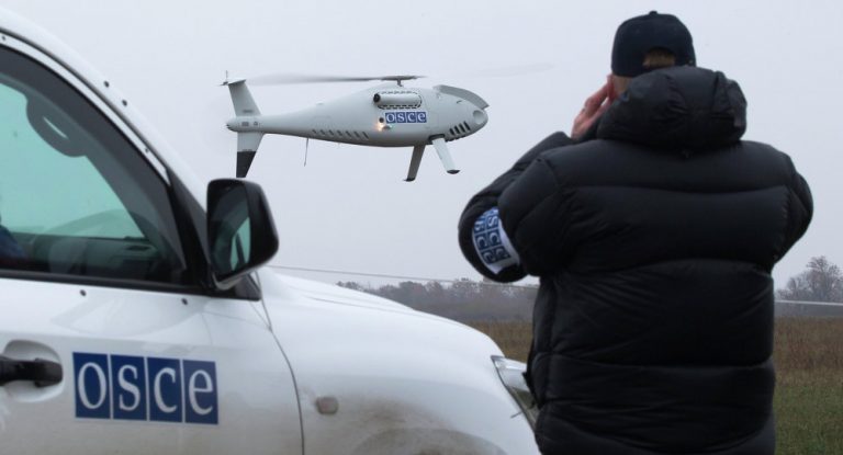Dronele, cei mai buni observatori OSCE din Ucraina