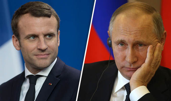 Putin şi Macron au conevit asupra menţinerii acordului nuclear cu Iranul