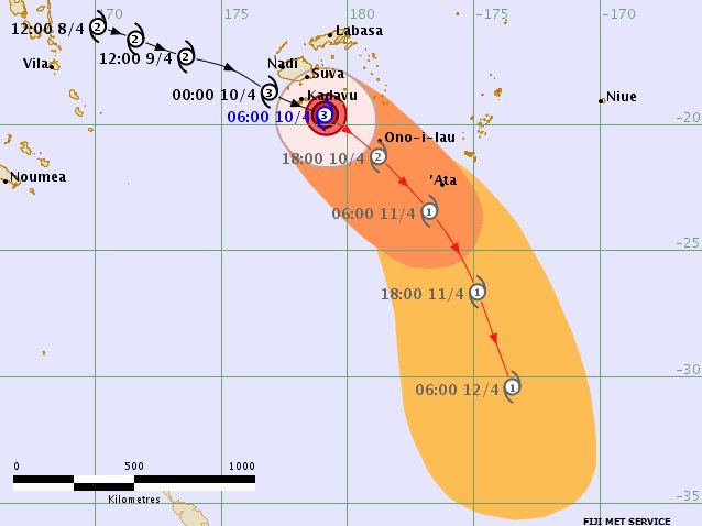 Fiji se confruntă cu a doua furtună majoră într-o singură săptămână