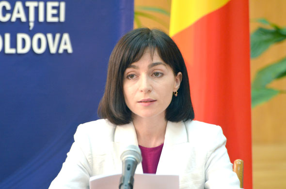 Maia Sandu, desemnată premierul Republicii Moldova