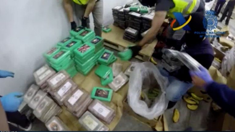 Captură record de cocaină într-un port din sud-estul Braziliei. Drogurile ascunse într-un container cu lămâi