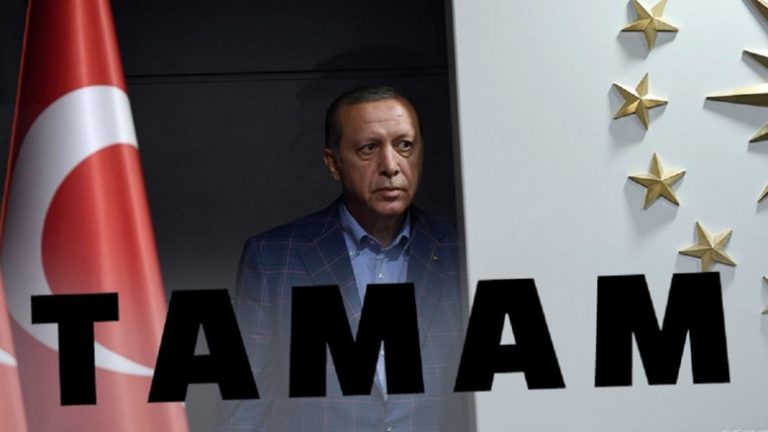 Peste un milion de turci îi spun ‘#Tamam’ lui Erdogan