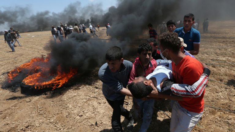 Un palestinian a fost ucis de armata israeliană în timpul protestelor din Fâşia Gaza