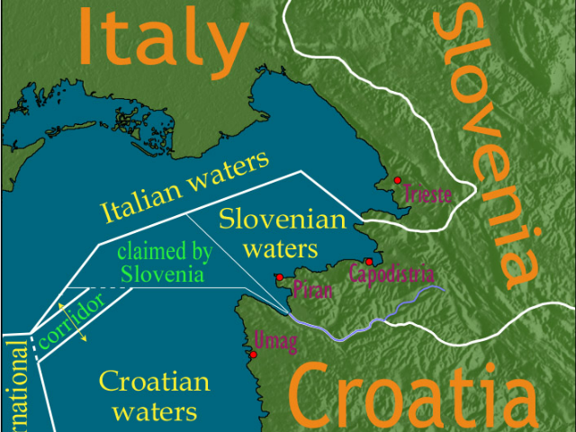 Litigiul frontalier dintre Slovenia şi Croaţia NU poate fi rezolvat de CJUE