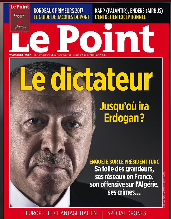 Reacţia lui Macron după ce Le Point a retras de pe tarabe ediţia care-l critica dur pe Erdogan