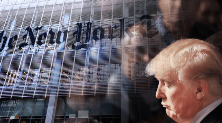 Echipa lui Trump dă în judecată New York Times