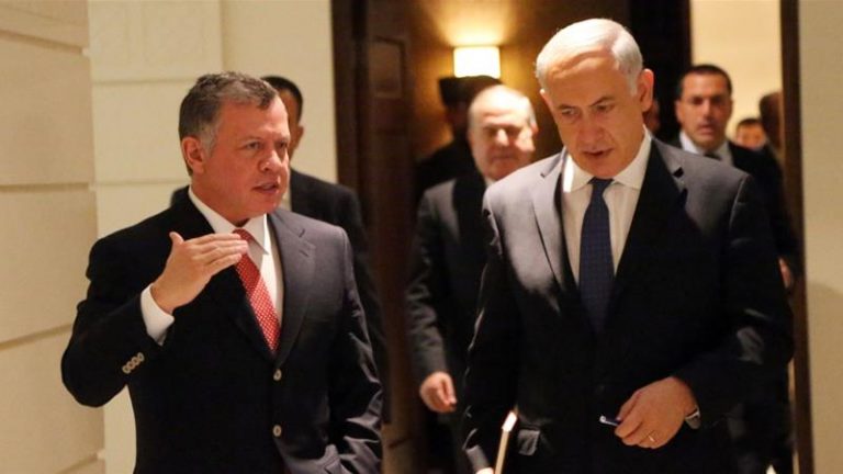 Netanyahu a avut discuţii la Amman cu regele Iordaniei