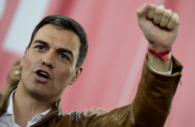 Socialiştii lui Pedro Sanchez cresc în sondajele din Spania