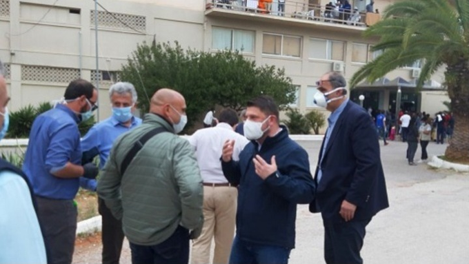 Grecia pune în carantină un hotel plin cu migranţi