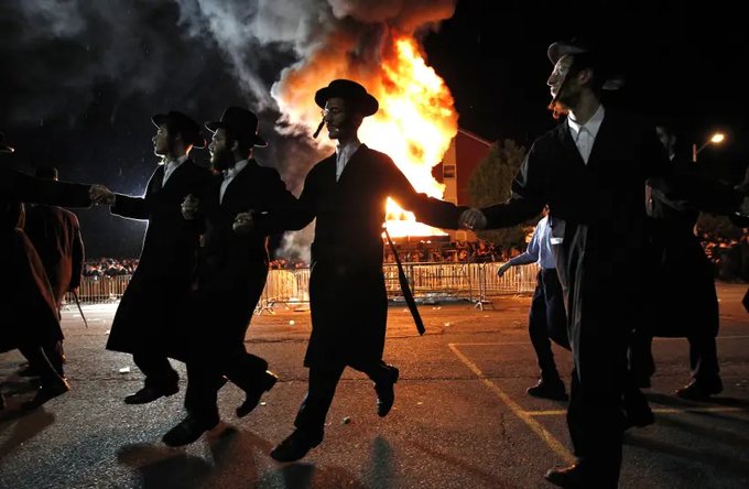 Sute de israelieni au fost arestați după ce au luat parte la un festival religios