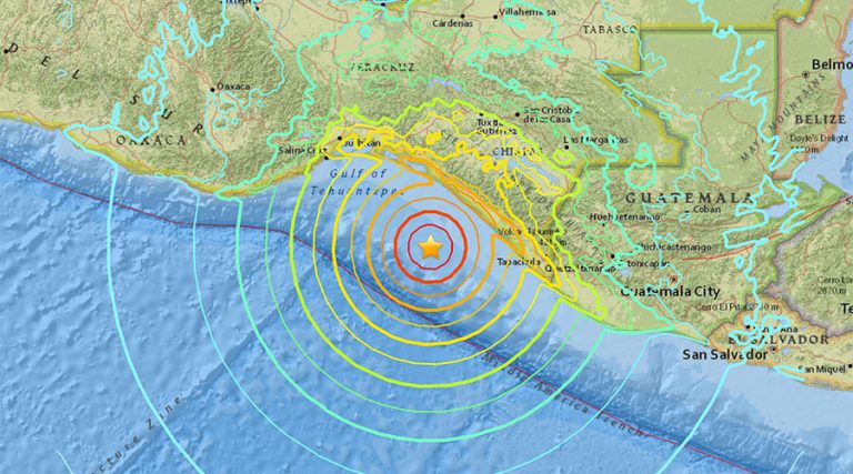 Aproape 200 de replici după seismul cu magnitudinea 8,2 din Mexic