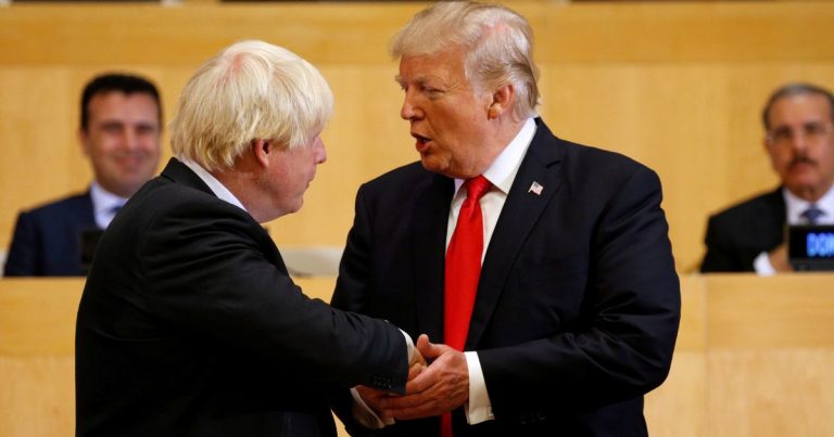 Boris Johnson îl susţine pe Donald Trump: Revenirea la Casa Albă ar putea fi ‘exact ceea ce lumea are nevoie’