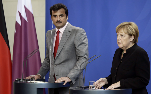Emirul Qatarului vizitează Germania, premieră de la debutul crizei din Golf
