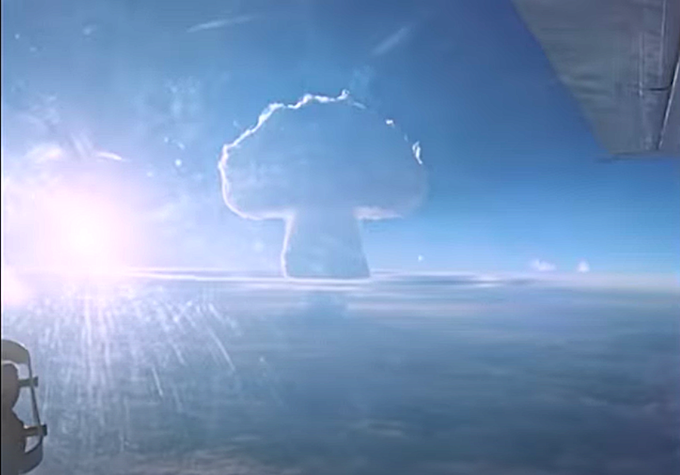Ruşii au testat cea mai mare bombă nucleară – VIDEO