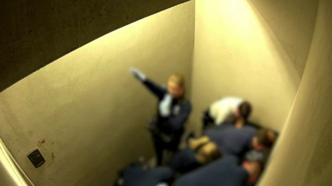 Evadare ca-n filme într-o secţie de poliţie din Belgia