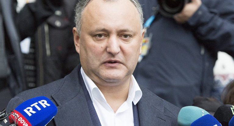 Igor Dodon candidează la alegerile parlamentare din R.Moldova