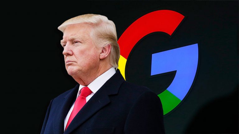 Trump dă în judecată Google pentru încălcarea legislaţiei concurenţei
