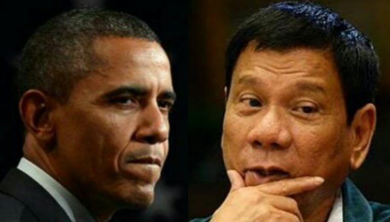 Duterte îi cere scuze lui Obama după ce l-a ‘făcut fiu de căţea’