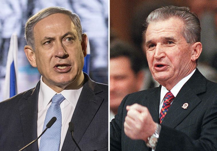 Un fost premier israelian îl compară pe Bibi Netanyahu cu Ceaușescu