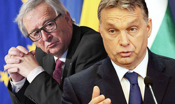 Juncker îl acuză pe Orban că desfăşoară campanii de dezinformare cu privire la migraţie şi Brexit
