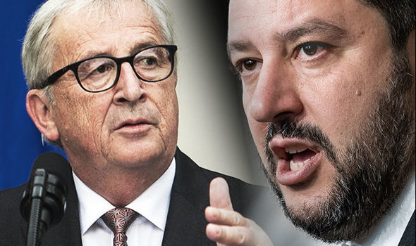 Matteo Salvini s-a săturat de Juncker: ‘A ruinat Europa!’