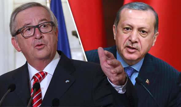 Juncker ‘îl trage de urechi’ pe Erdogan: ‘Eliberează jurnaliştii şi nu ne mai insulta!’