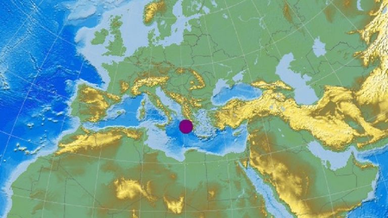 Cutremur submarin cu magnitudinea de 5,0 în centrul Greciei