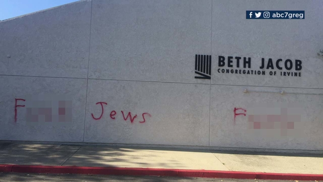 La doar câteva zile după atacul din Pittsburgh, o altă sinagogă din SUA a fost vandalizată – FOTO/VIDEO