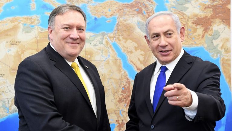Netanyahu şi Pompeo subliniază unitatea ţărilor lor împotriva ‘actelor de agresiune’ iraniene în Orientul Mijlociu şi în lume