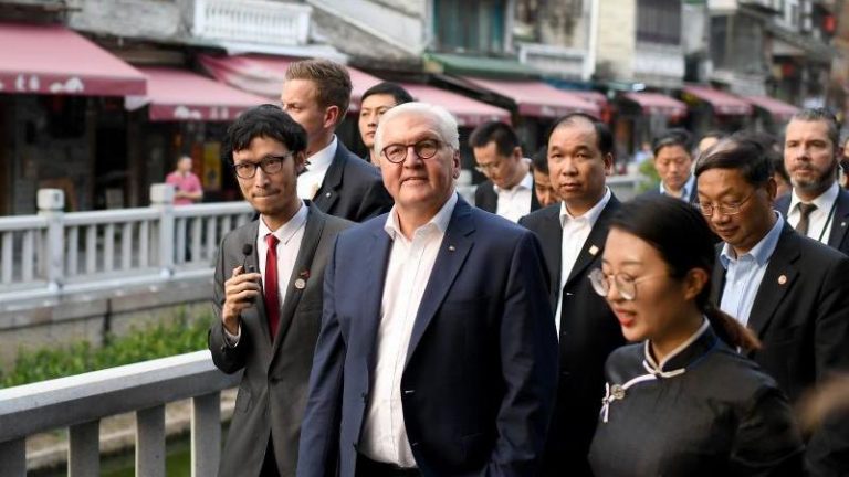 Preşedintele Germaniei le-a vorbit studenţilor chinezi despre drepturile omului