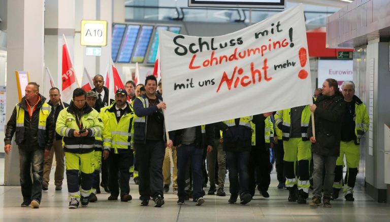 Un nou val de greve perturbă activitatea mai multor aeroporturi din Germania