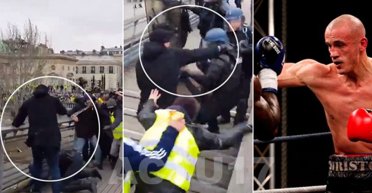 Francezii au făcut chetă pentru boxerul arestat la proteste. Suma strânsă a surprins până şi guvernul de la Paris
