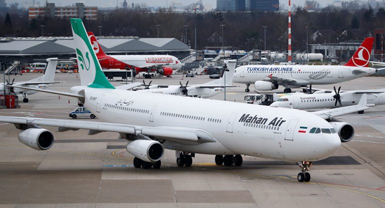 Germania interzice o companie de zbor iraniană
